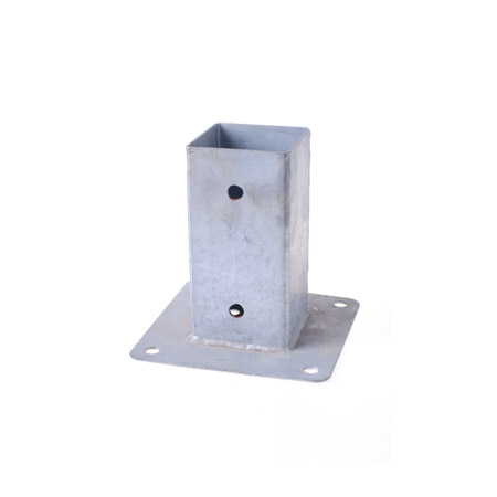 GWCY0008 Fence Support Concrete Ground Plate Bolt Down Anchor