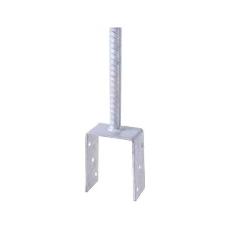 GWCY0010 Hot Dipped Galvanized U Form Ground Pole Anchor Post Support