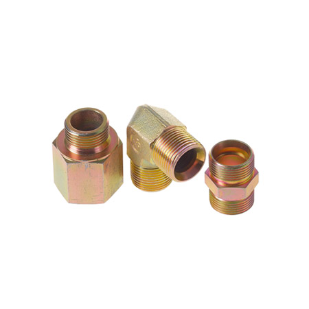 GWQX0001 Various Pipe joint Zinc Yellow Plated