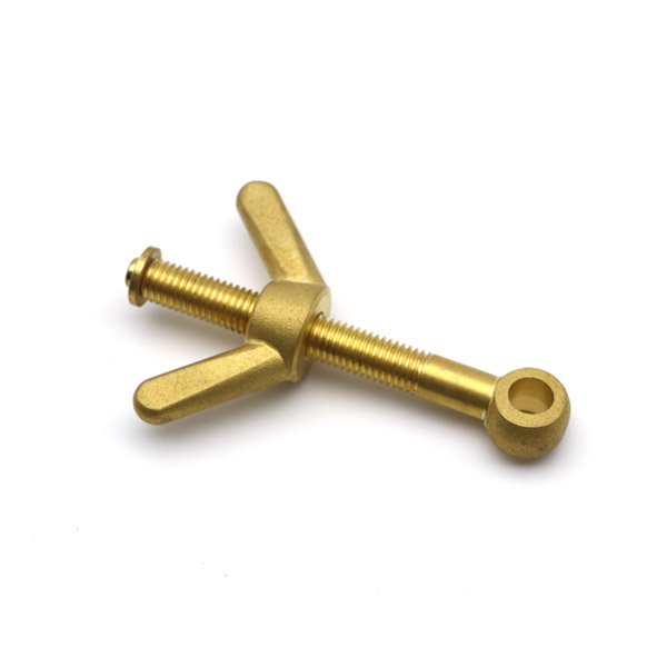 GWZH0024 Marine Use Brass Dog Bolt Wing Nut Bolt